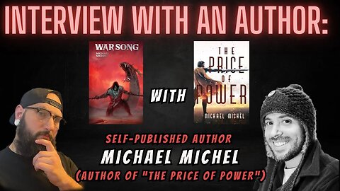 Interview with an Author: Michael Michel (Author of "The Price of Power") #booktube