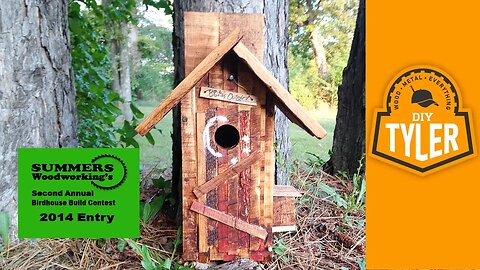 DIYTyler Rustic Bluebird House Outhouse Style