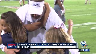 Lane Kiffin signs 10-year extension