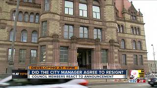 City manager says he didn't agree to resign
