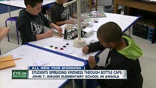 Fourth graders at John T. Waugh Elementary School in Angola run a kind kids compliments business