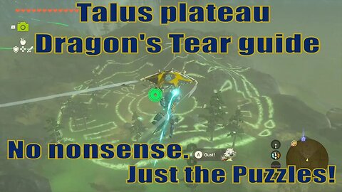 Talus plateau, Lanayru Dragon's Tear guide | Zelda TOTK