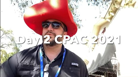 Day 2 CPAC 2021 Benjamin Horbowy One Minute Vlog