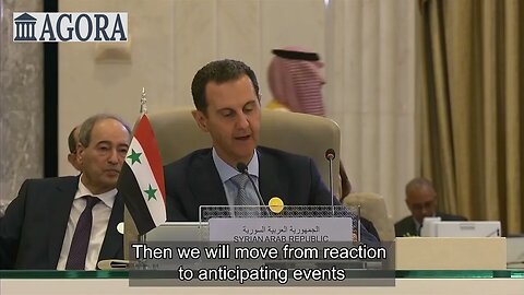 Historic speech of President Assad as Syria is welcomed back into the Arab League
