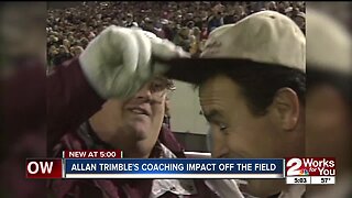 Allan Trimble's coaching impact off the field