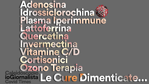 Adenosina e le sue Sorelle, sulle Cure Proibite o Dimenticate.