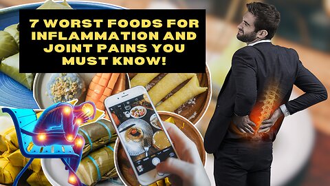 ⚠️ Alert: 7 Worst Foods for Inflammation and Joint Pains You Must Know!