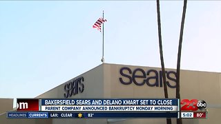 Bakersfield Sears and Delano Kmart set to close