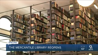 Downtown's Mercantile Library reopens for members