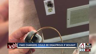 Fake iPhone chargers could be disastrous, burn up while charging