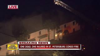 1 killed, 1 injured in St. Pete condo fire