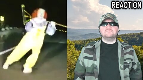 Top 15 Scariest Clown Sightings Videos (Top15s) REACTION!!! (BBT)