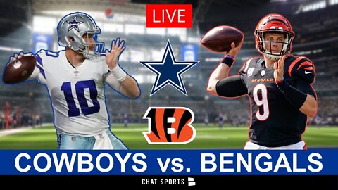 Cowboys vs. Bengals Live Streaming Scoreboard, Play-By-Play, Highlights