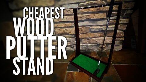 Cheap Wood Executive Putter Stand Review