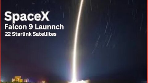 SpaceX Falcon 9 rocket launches 22 Starlink satellites | 22 Starlink satellites| Falcon 9