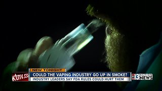 FDA lays out plan to slow teen e-cigarette use, Las Vegas vape producers concerned