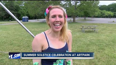 Summer Solstice celebration at Artpark