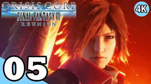 Crisis Core Final Fantasy 7 Reunion Japanese Dub Walkthrough Part 5 [PS5/4K] [With Commentary]
