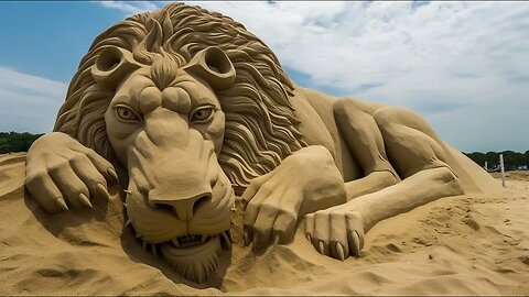 Amazing AI Sand Sculptures
