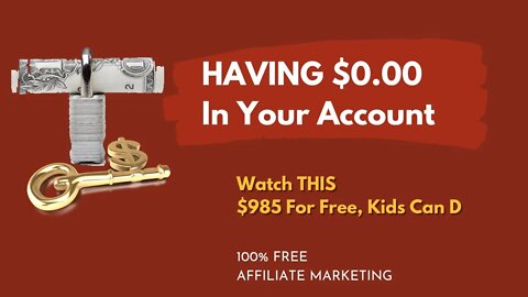 IF YOU HAVE $0.00 In Your Account Watch This! Affiliate Marketing, Free Traffic, Digistore24