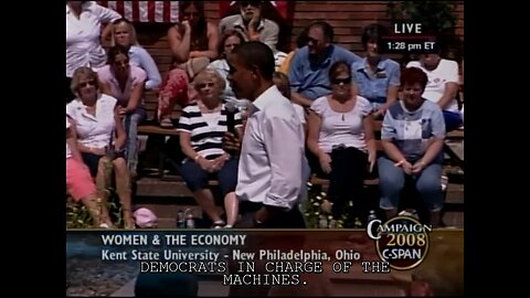 Most Censored Clip - Obama on Voter Fraud - Kent State - September 3, 2008