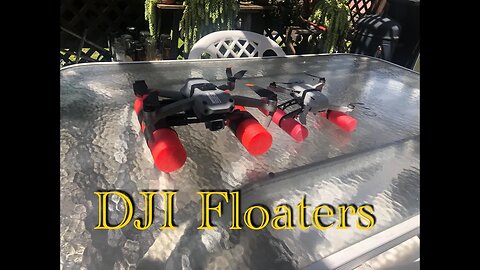 First Flights with Floats on my DJI Drones! Mavic Mini & Mavic Air 2S for Offshore Flying