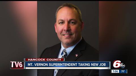 Mt. Vernon Community Schools superintendent resigns