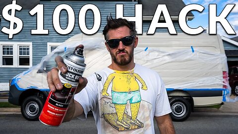 Upgrading The Van's Exterior With This $100 HACK!