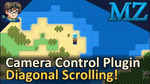 Camera Control Plugin with Diagonal Scrolling! RPG Maker MZ! Tyruswoo RPG Maker