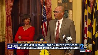 What's next in search for Baltimore Police Commissioner?
