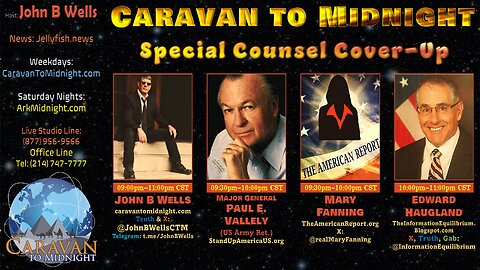 Special Counsel Cover-Up - John B Wells LIVE