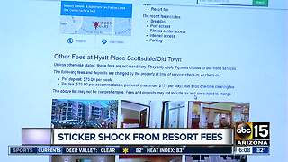 Sticker shock from resort fees