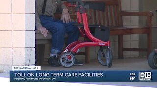 COVID-19 toll on long term care facilities