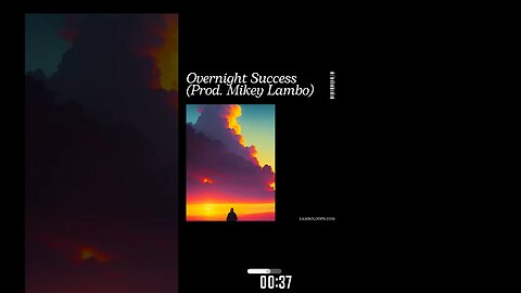 Overnight Success ~ Emotional Inspiring Boom Bap Type Beat (Prod. Mikey Lambo)