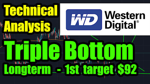 Western Digital Corporation Stock Price Today Triple Bottom