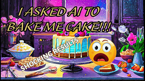 🍰 I told an AI to bake me a CAKE! 🤖✨ | How to Bake a Cake Tutorial