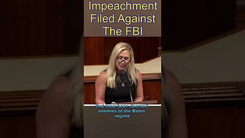 FBI Director Impeached!!! #impeachment