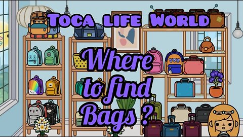 Collecting bags in Toca Life World #tocaboca #tocalife #tocalifeworld #bag #collectbags