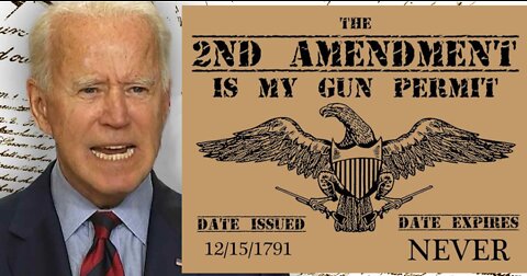 Biden's New War On The 2nd Amendment Is Filled With Lies and Misinformation #ShallNotBeInfringed