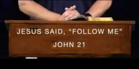 Jesus Said, "Follow Me." 06/27/2021