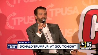 Donald Trump Jr. visits Grand Canyon University for event