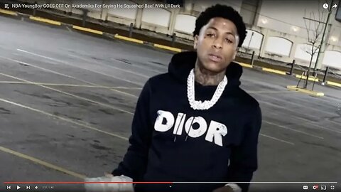 nba youngboy goes off on dj akademiks for saying he squashed beef with lil durk
