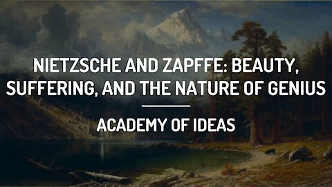Nietzsche and Zapffe - Beauty, Suffering, and the Nature of Genius