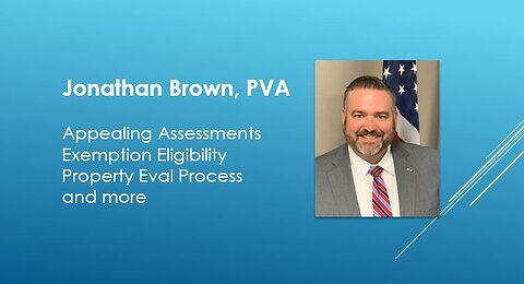 How to Appeal Assessment, Exemptions, and more with Jonathan Brown, PVA