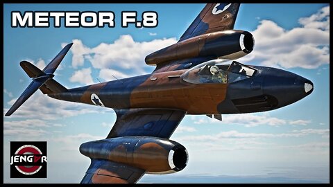 BEST JET So Far! Meteor F.8 - Israel - War Thunder Review!
