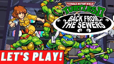 Teenage Mutant Ninja Turtles II: Back from the Sewers (Game Boy) | Full Story Longplay