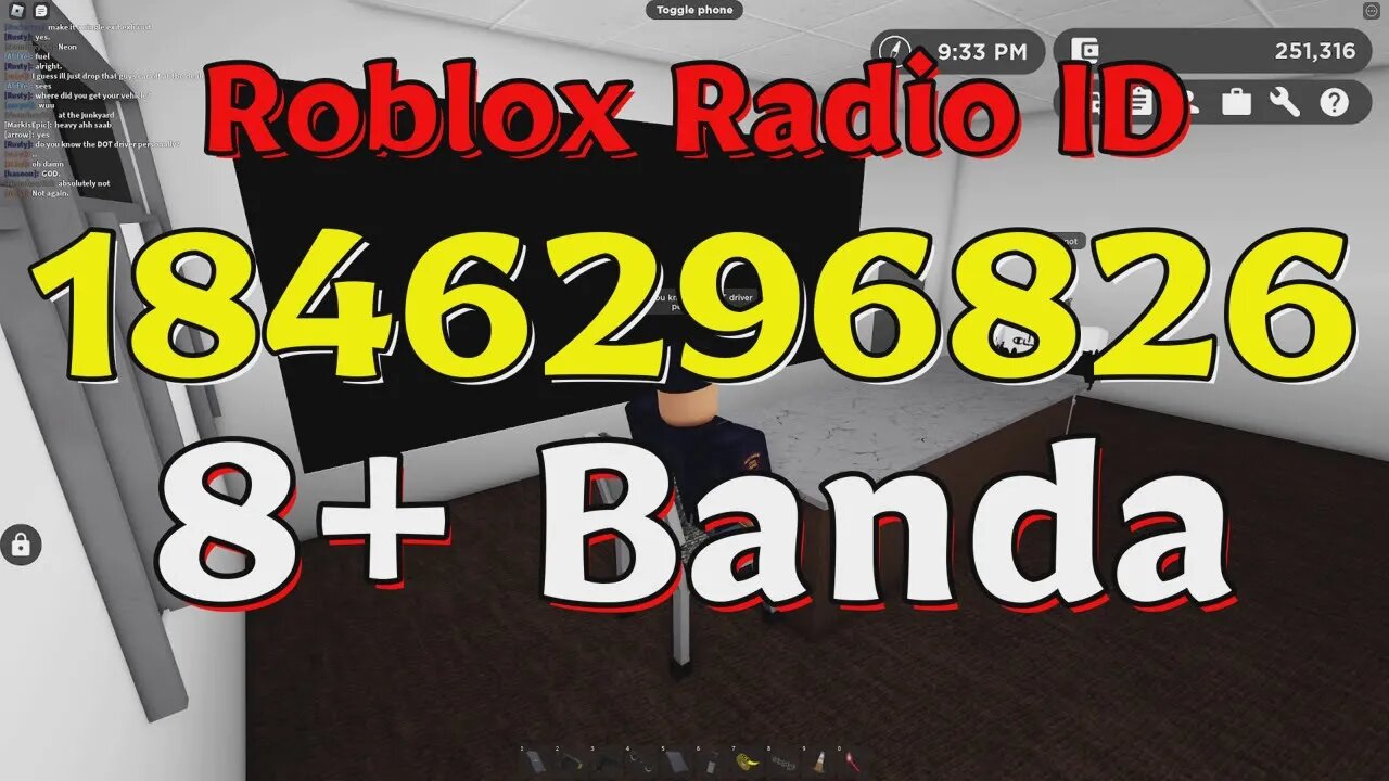 Says Roblox Radio Codes/IDs