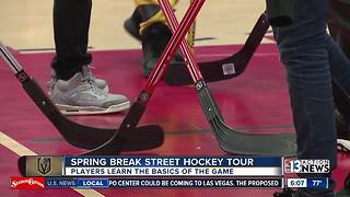Vegas Golden Knights host Spring Break Street Hockey Tour