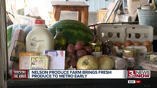 Nelson produce farm brings fresh produce to metro early