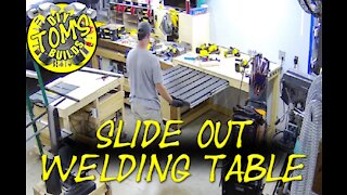 Tom's DIY Builds: Slide Out Welding Table